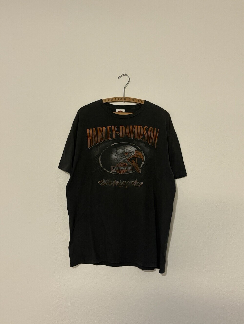 Vintage Y2K Harley Davidson Macon Georgia Shirt Motorcycle Black Shirt Size 2XL